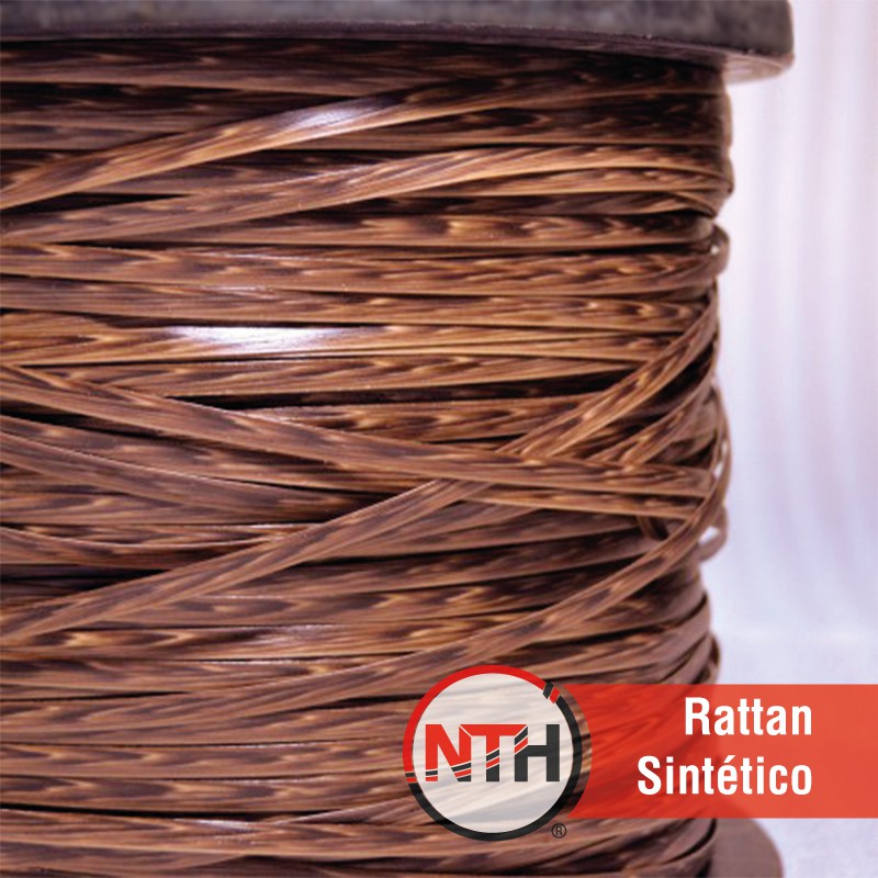 Synthetic rattan